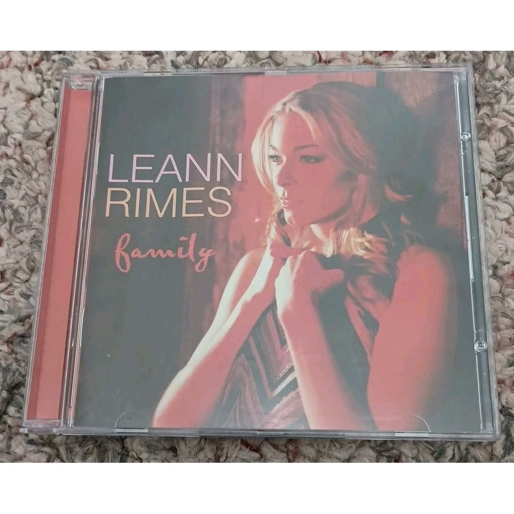 Leann Rimes Family CD 2007 Curb Records Country Music Jewel Case 0715187899421